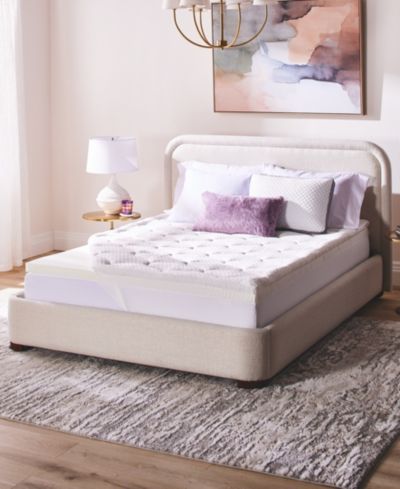 Топпер для матраса Serta 4-inch Layered Luxury Memory Foam, Twin XL