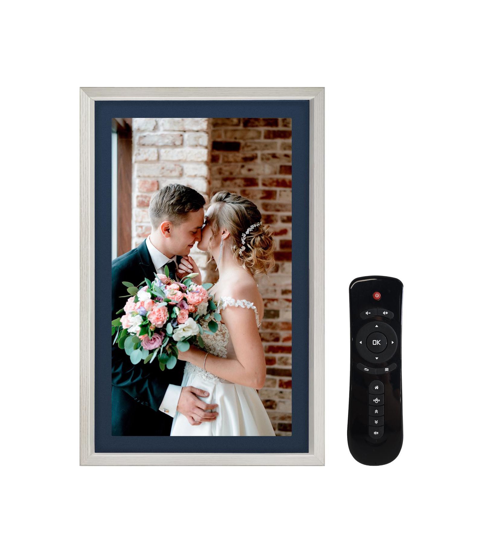 Eco4life 21.5" Art WiFi Anti-Glare Digital Photo Frame, Compatible with eco4life App