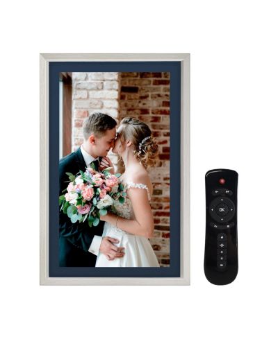 Eco4life 21.5" Art WiFi Anti-Glare Digital Photo Frame, Compatible with eco4life App