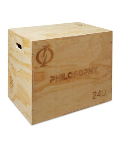 Philosophy Gym деревянный плиометрический бокс 3 в 1