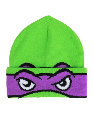 Мужская шапка Teenage Mutant Ninja Turtles TMNT Rolldown Donny Green Mesh Beanie