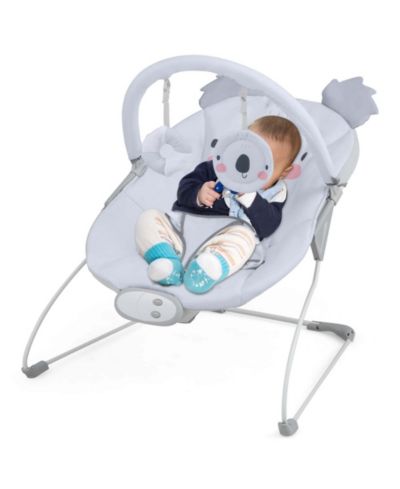 Детское кресло-шезлонг Costway Baby Bouncer с игрушкой