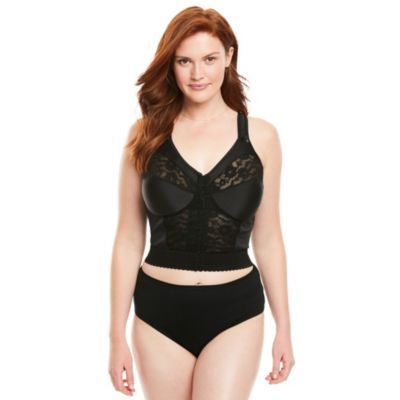Женский бесшовный бюстгальтер Comfort Choice Women's Easy Enhancer Wireless Longline