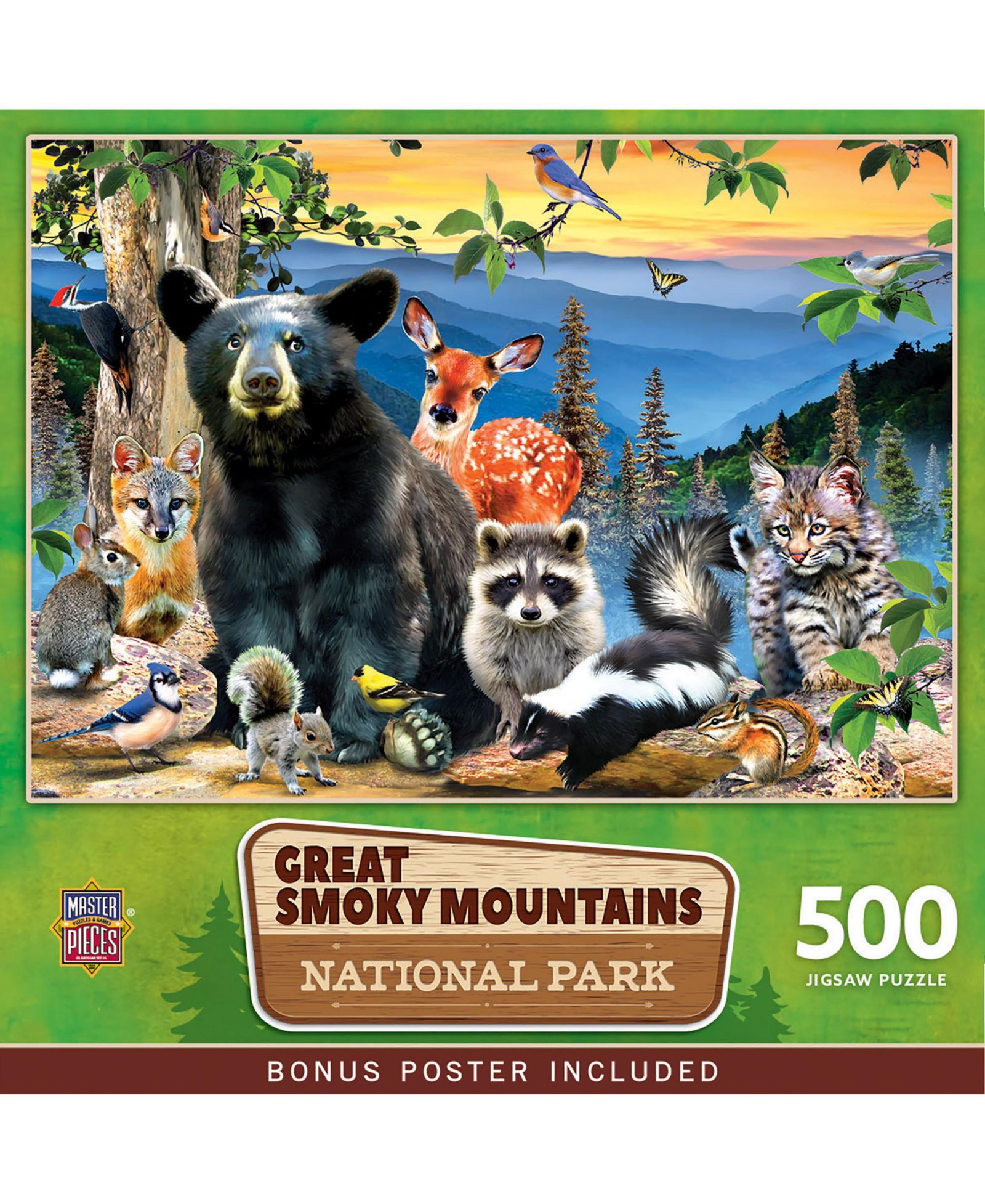 MasterPieces пазл 500 деталей Great Smoky Mountains National Park