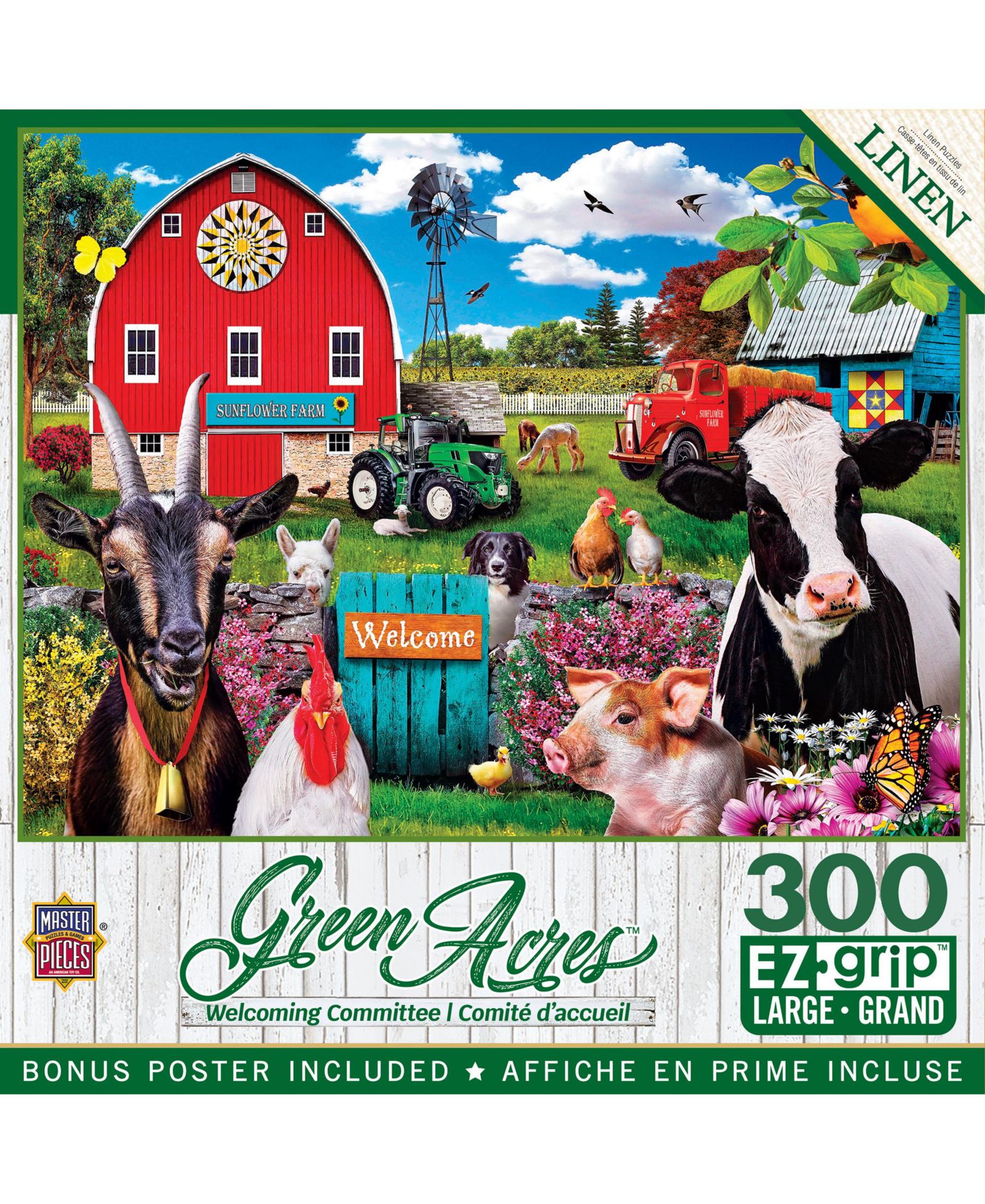 MasterPieces Green Acres пазл EZ Grip, 300 деталей