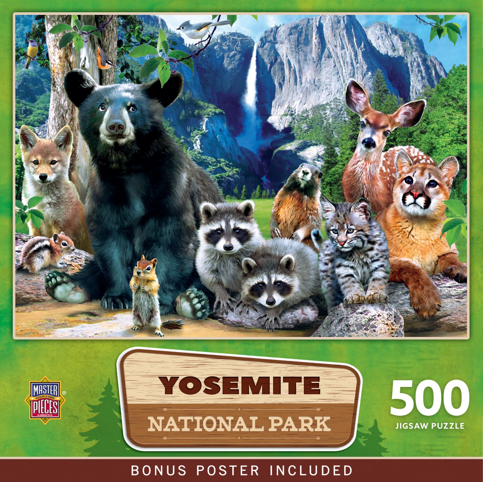 Пазл MasterPieces Yosemite National Park 500 деталей для взрослых