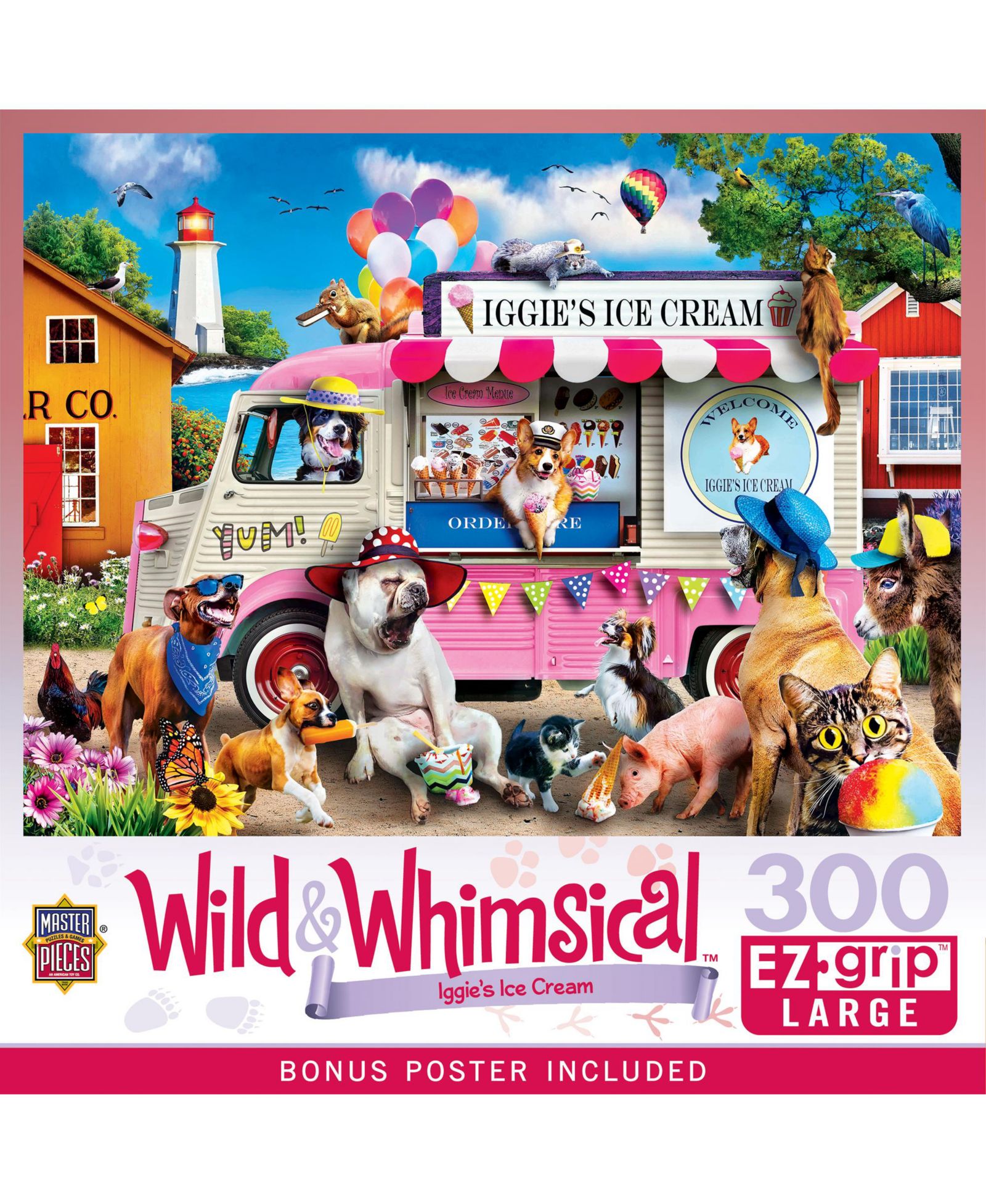 Пазл MasterPieces Wild & Whimsical Iggy's Ice Cream на 300 деталей