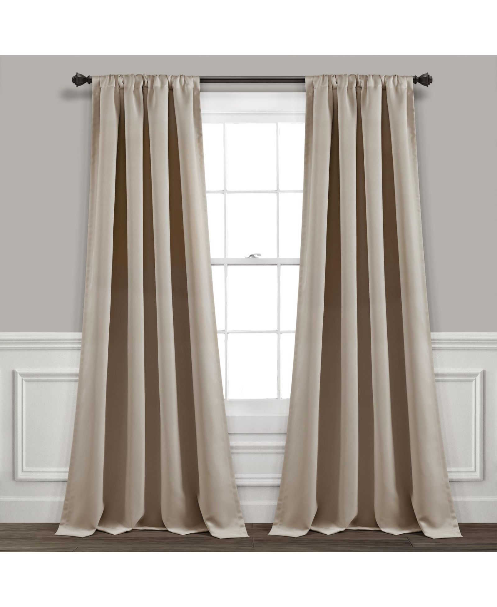 Шторы Lush Decor Insulated Rod Pocket Blackout