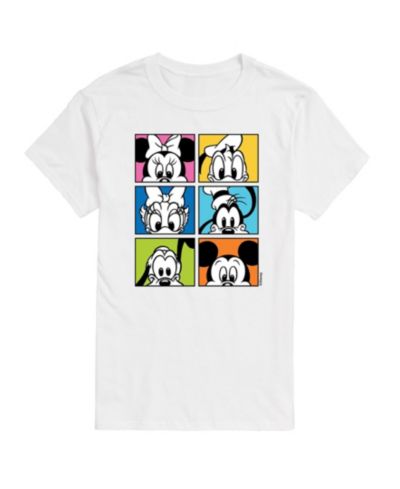 Hybrid Apparel Trendy Juniors Disney grid graphic tee