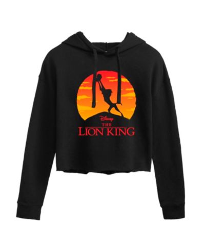 Hybrid Apparel Trendy Juniors Lion King графическое укороченное худи