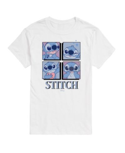 Модная футболка Hybrid Apparel Lilo and Stitch в клетку для подростков