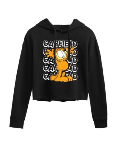 Укороченное худи Hybrid Apparel Trendy Juniors Garfield Graphic Cropped