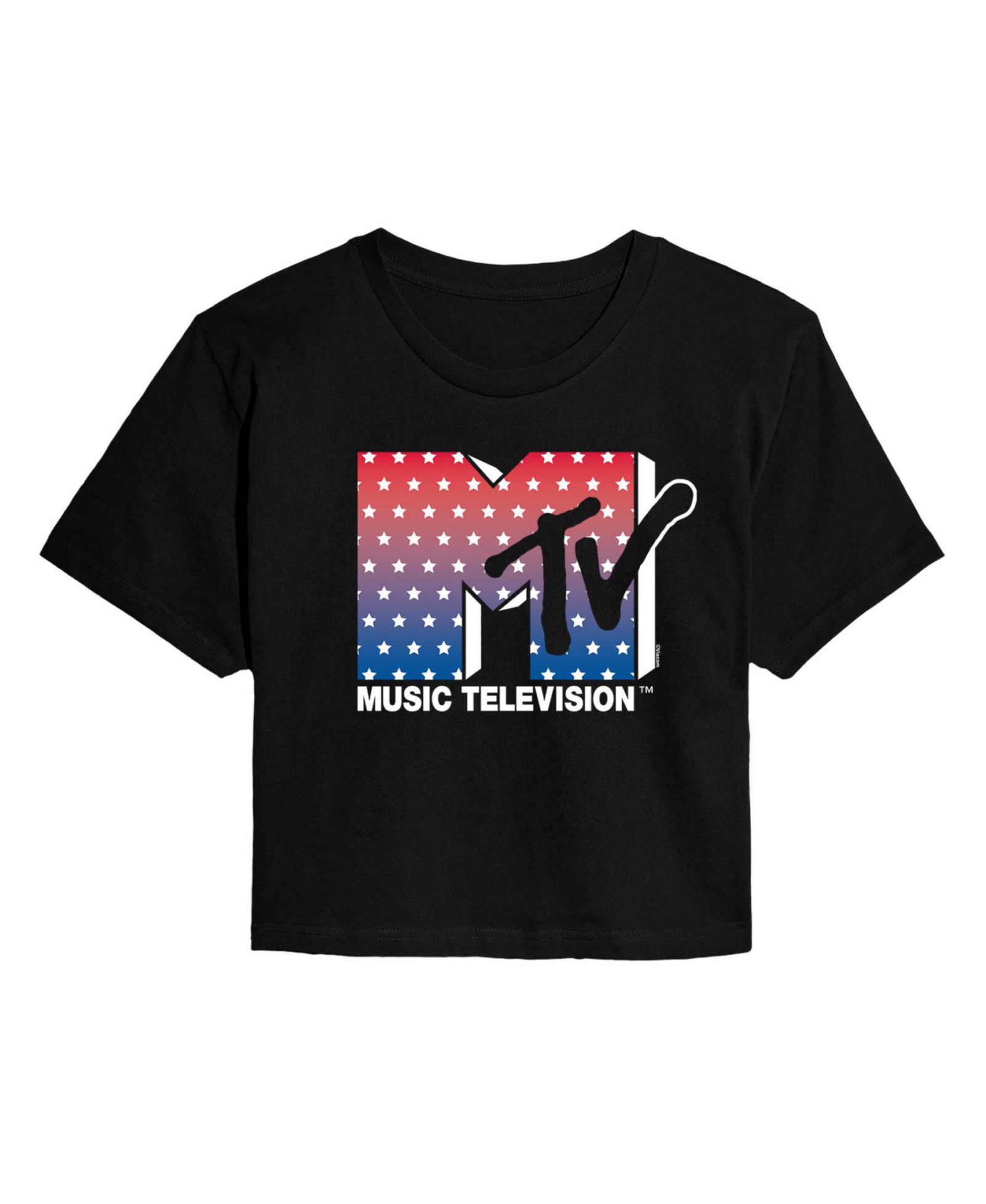 Hybrid Apparel MTV Stars Cropped Tee для подростков