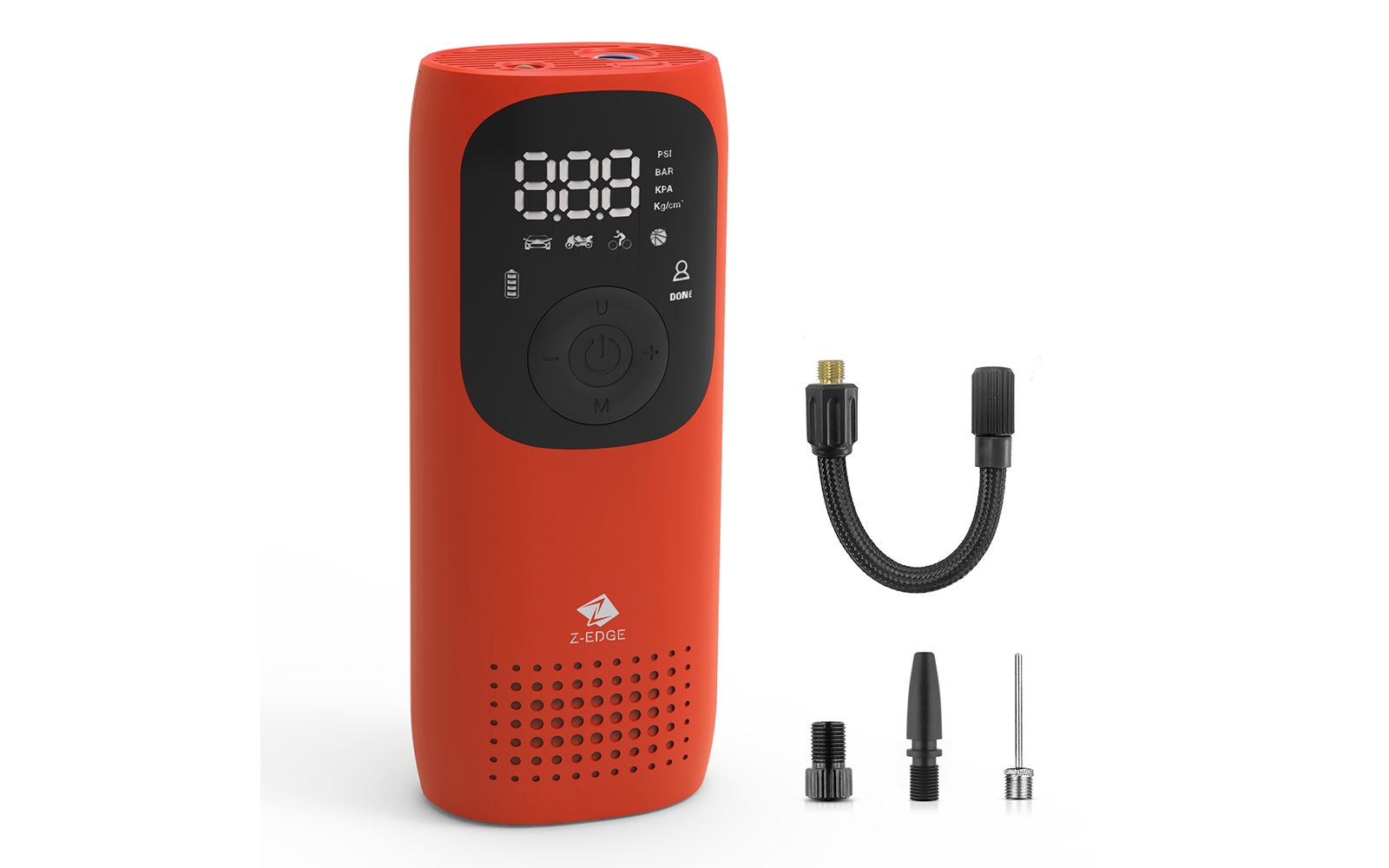 Портативный насос Z-EDGE Rechargeable 2000mAh 150PSI Portable Tire Inflator Pump