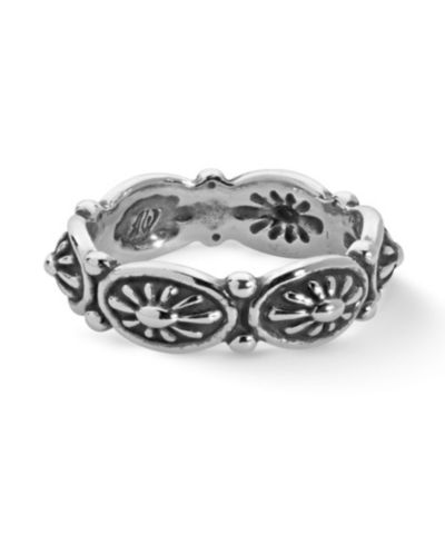 American West Jewelry кольцо из стерлингового серебра для женщин, дизайн Concha, размеры 5 - 10