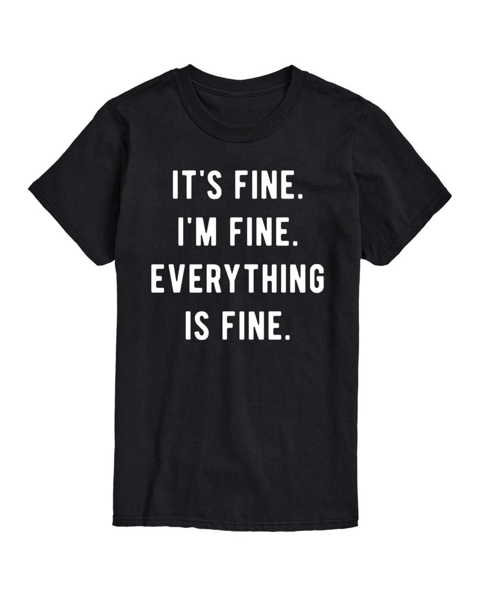 Футболка Hybrid Apparel Trendy Juniors Its Fine Graphic