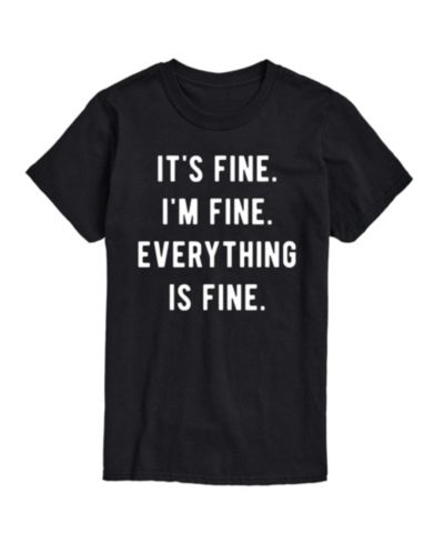 Футболка Hybrid Apparel Trendy Juniors Its Fine Graphic