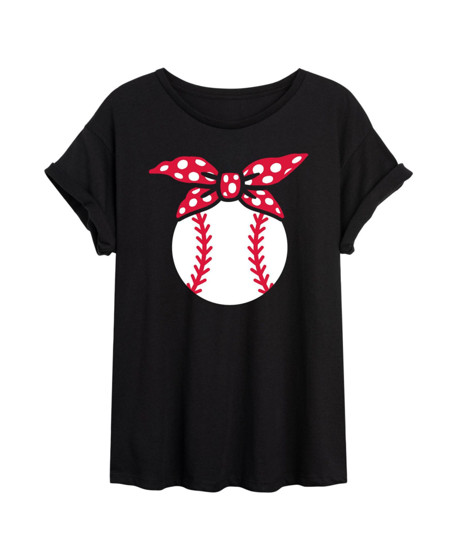 Детская футболка оверсайз с графическим принтом Hybrid Apparel Baseball