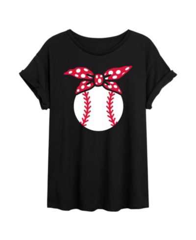 Детская футболка оверсайз с графическим принтом Hybrid Apparel Baseball