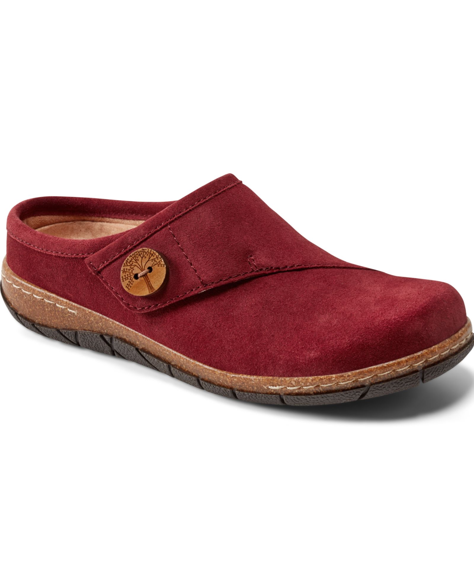 Earth Women's Ezra Button Wrap Slip-On Clogs