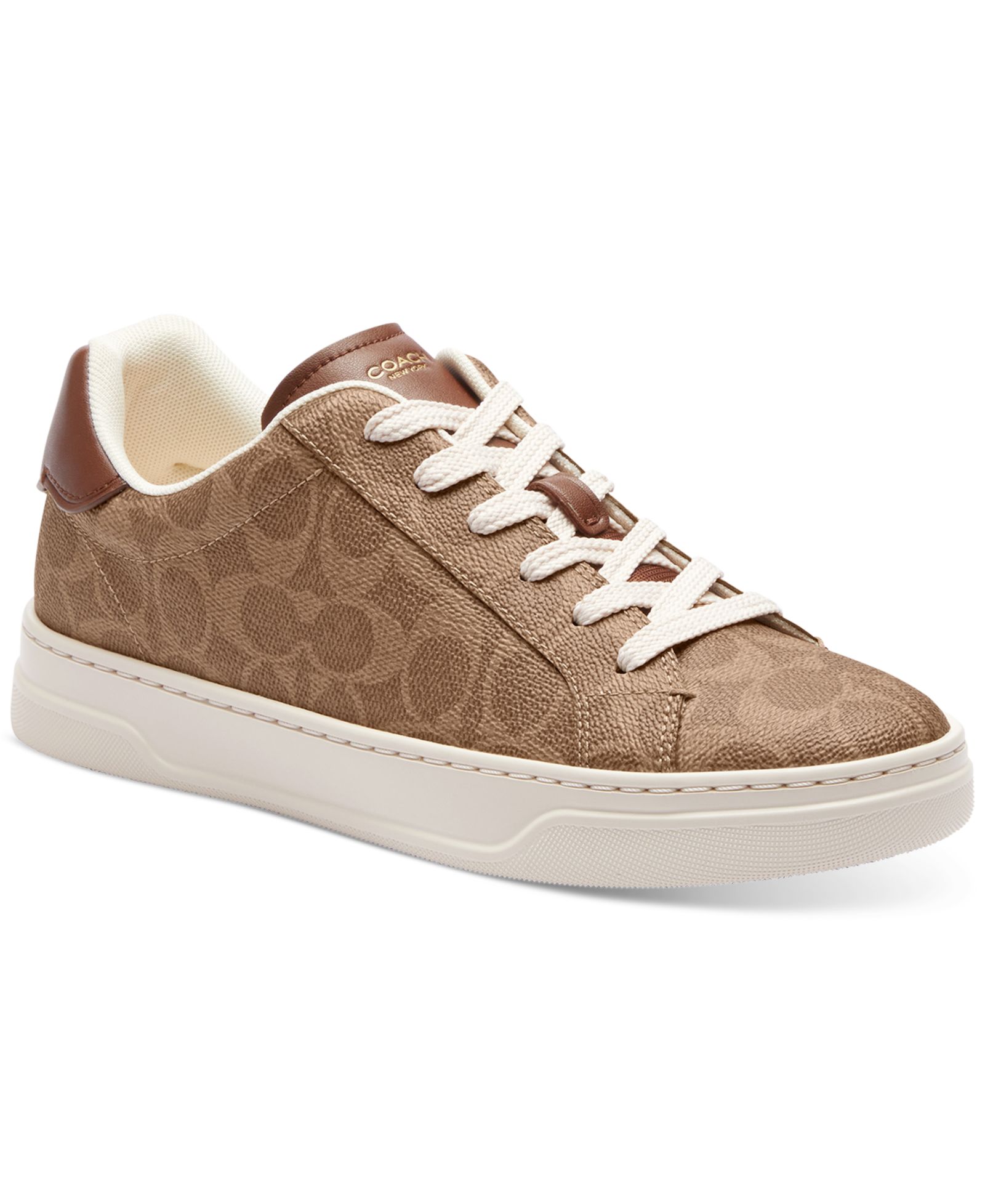 Женские кроссовки COACH High Line Update Signature Canvas Lace-Up