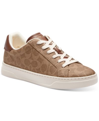 Женские кроссовки COACH High Line Update Signature Canvas Lace-Up