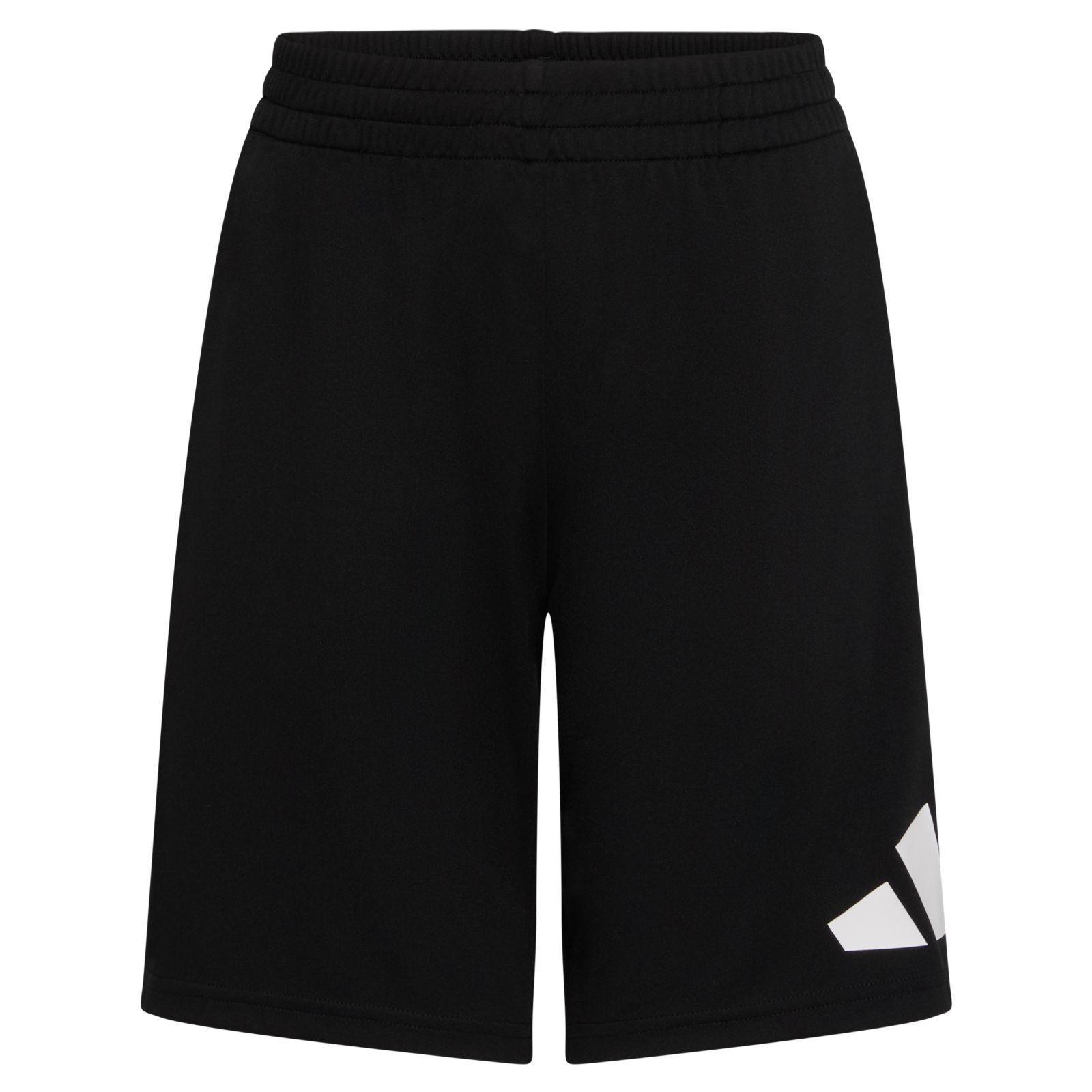 adidas Boys' 8-20 Elastic Waistband Essentials Big Logo Shorts