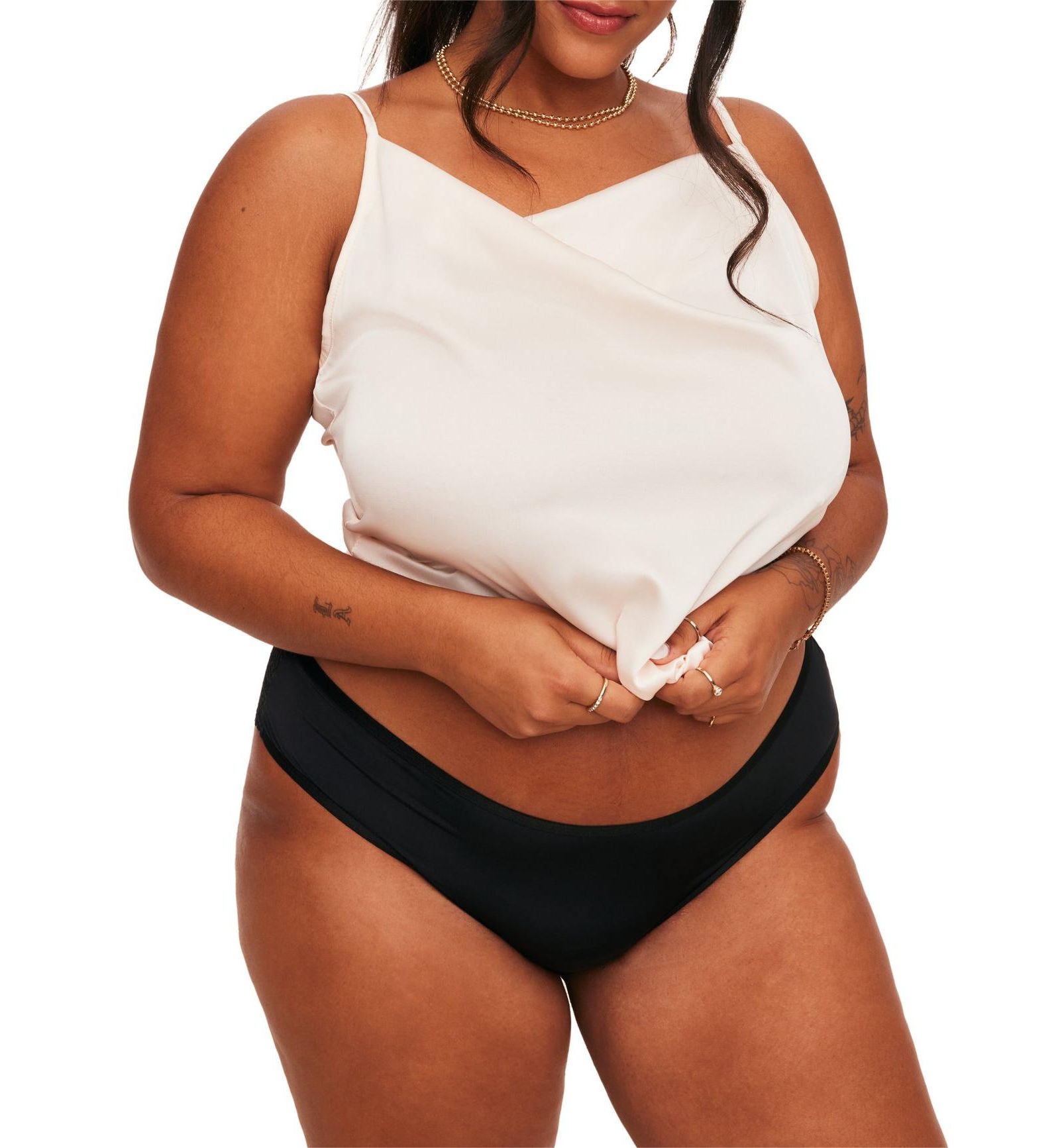Adore Me Women's Puls size Beatrice Cheeky Panty