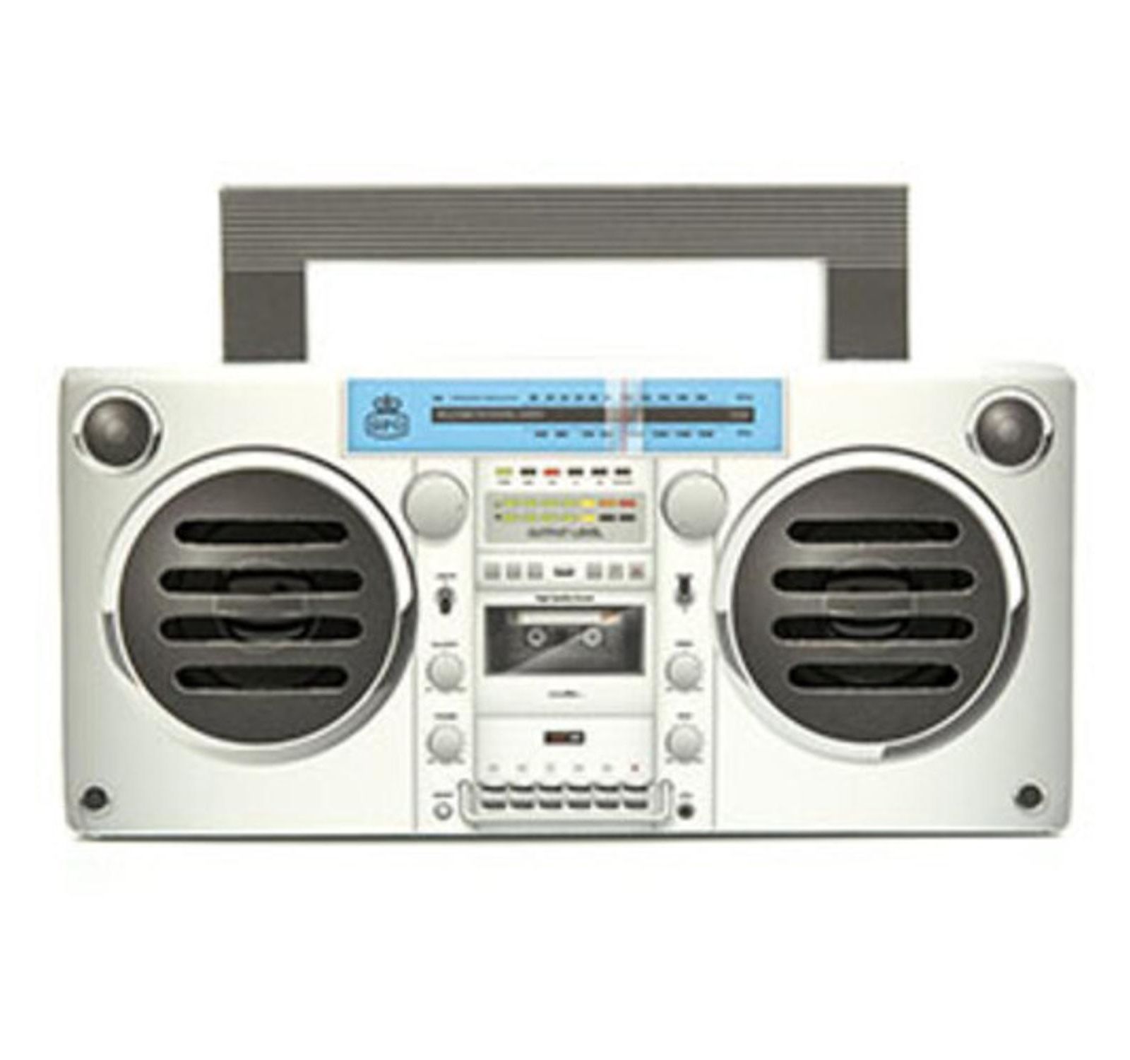 Bluetooth-колонка GPO Retro GPOBRONXSL Bronx Mini, Silver