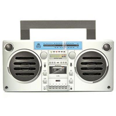Bluetooth-колонка GPO Retro GPOBRONXSL Bronx Mini, Silver