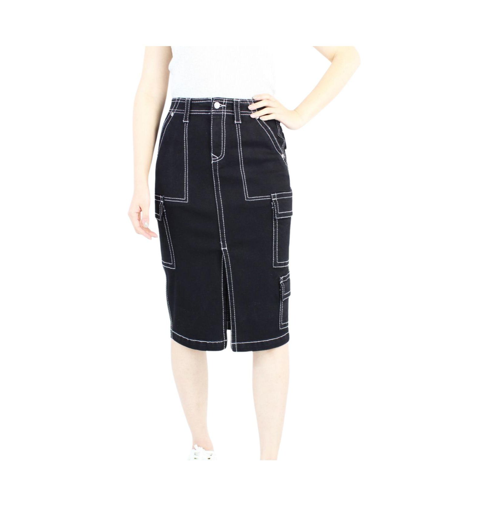 Indigo Poppy Women's Cargo Skirt