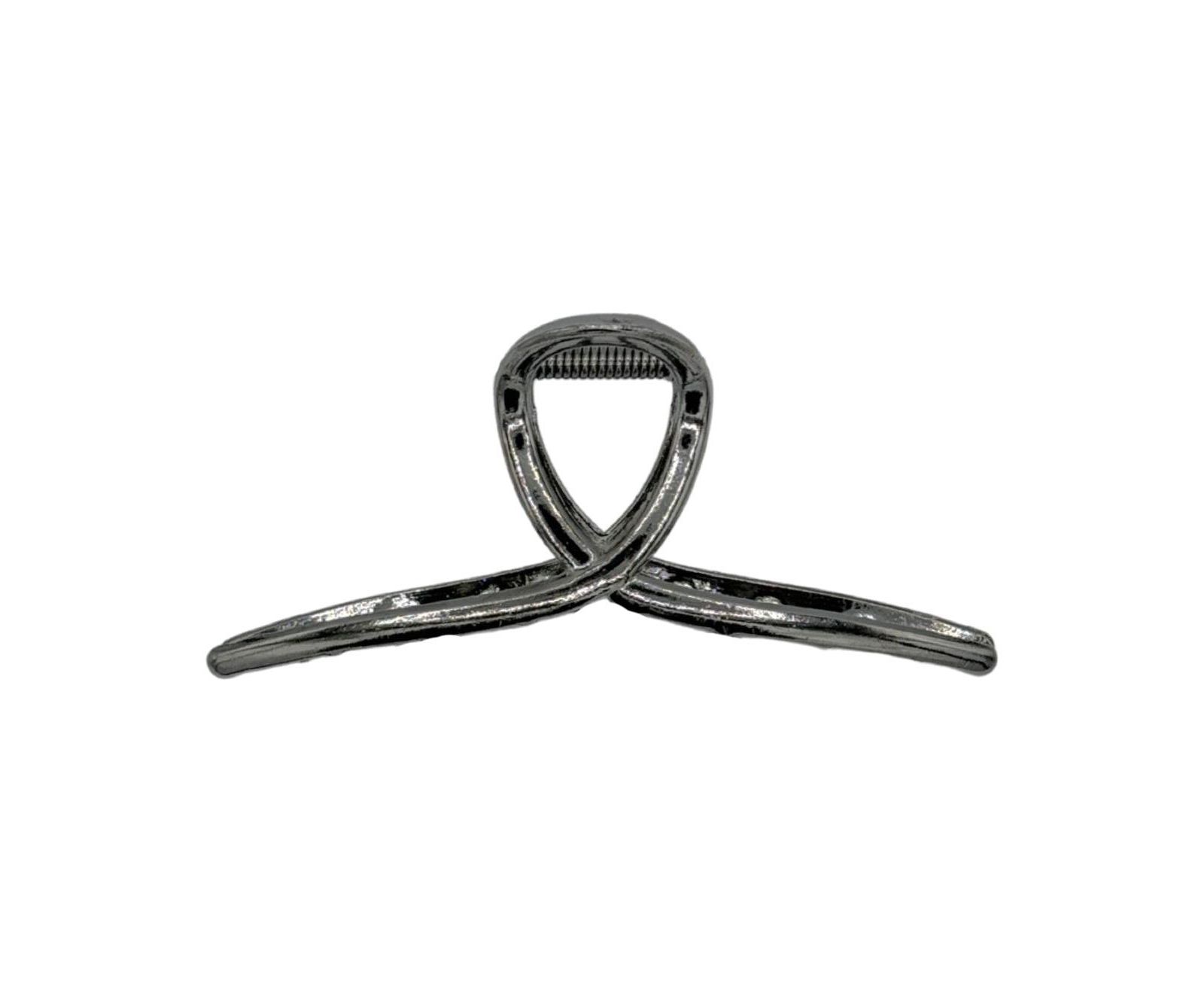 Women s Looped Claw Clip - Silver