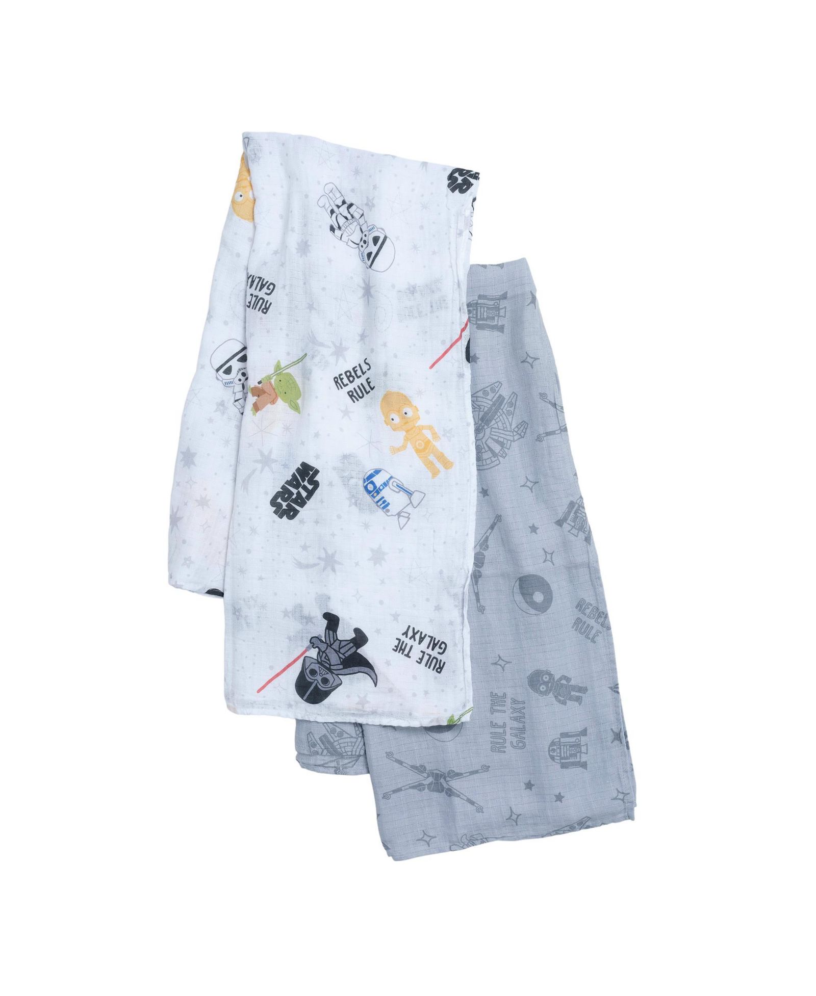 Lambs & Ivy Star Wars хлопковое муслиновое одеяло для новорожденных, 2 шт.