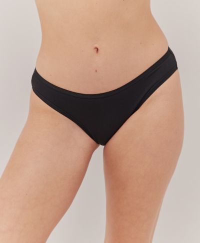 Pact Women's Organic Cotton Everyday Classic Fit Bikini 6-Pack