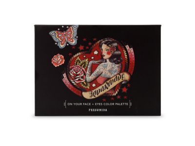 On Your Face and Eyes Color Palette Presumida