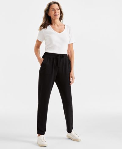 Style & Co Petite Luxsoft Fleece брюки