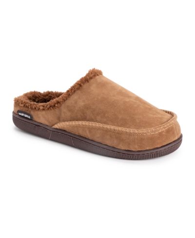 Muk Luks Мужские Faux Suede Clog Slippers