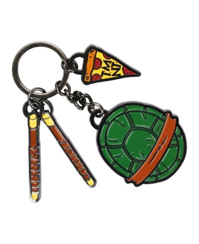 Брелок Teenage Mutant Ninja Turtle с тремя подвесками