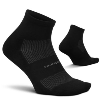 Feetures Men's High Performance Cushion Quarter Sock for Unisex- Moisture-Wicking Athletic Socks
