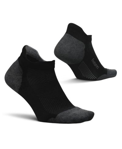 Унисекс носки Feetures Elite Max Cushion No Show Tab — спортивные носки с целевой компрессией