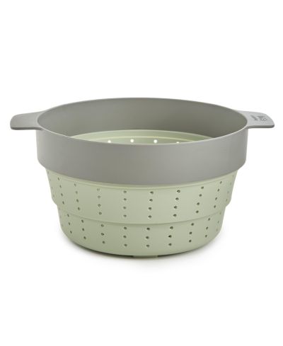 BergHOFF Balance Non-stick Silicone Collapsible Steamer Basket and Strainer 10"