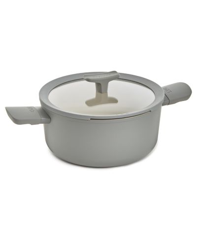 BergHOFF Balance Non-stick Ceramic Stockpot 10", 4.6qt. With Glass Lid