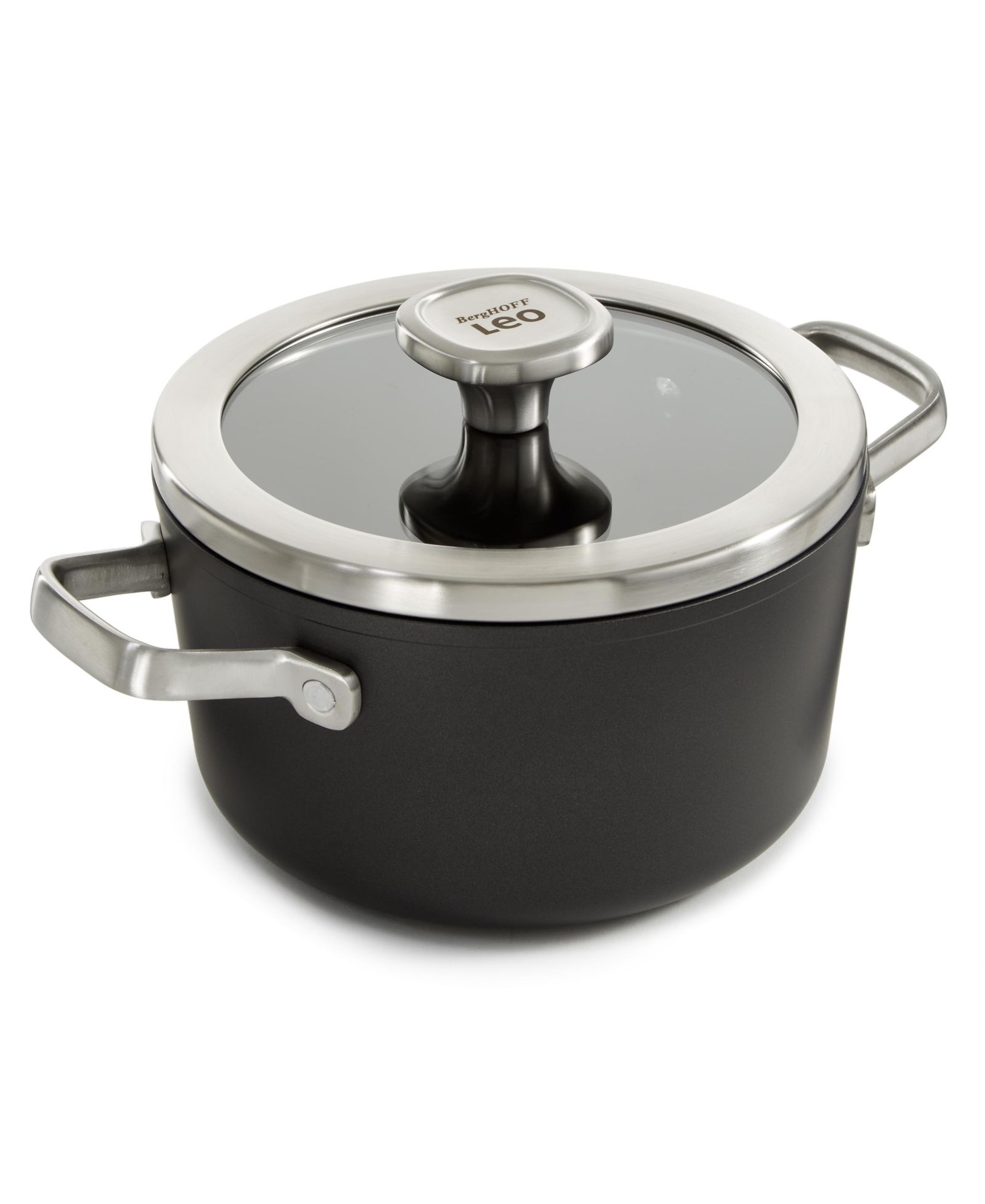 Кастрюля BergHOFF Graphite Non-stick Ceramic 8", 3.3qt. с крышкой