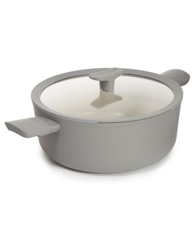 Кастрюля BergHOFF Balance Non-stick Ceramic 11", 6.5qt. с крышкой из стекла