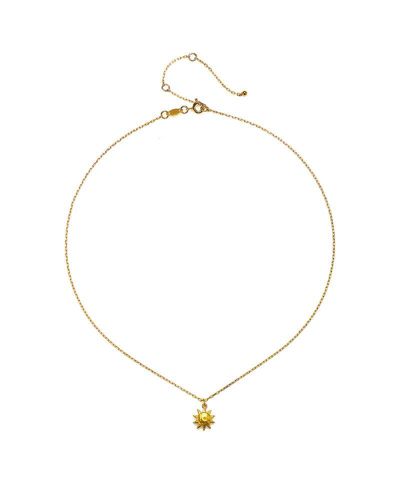 Satya Jewelry Here Comes the Sun Necklace