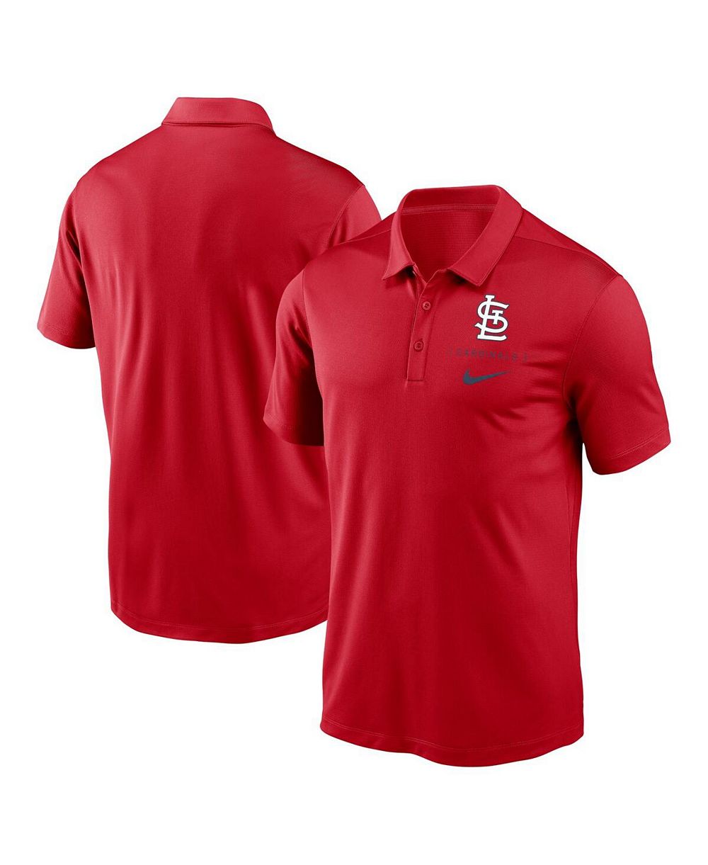 Мужская рубашка-поло Nike Red St. Louis Cardinals Franchise