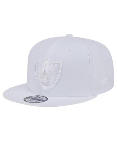 New Era мужская кепка 9FIFTY с застежкой-snapback, Las Vegas Raiders, белая на белой