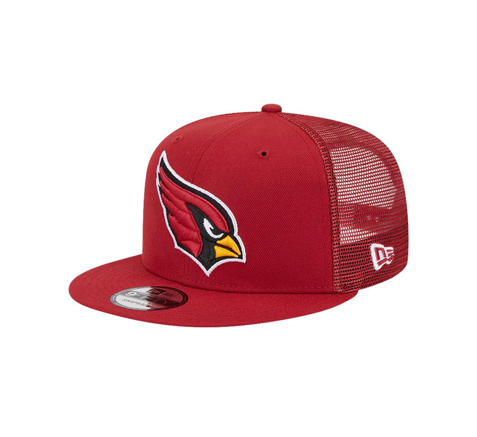 Мужская кепка New Era Cardinal Arizona Cardinals Main Trucker 9FIFTY Snapback