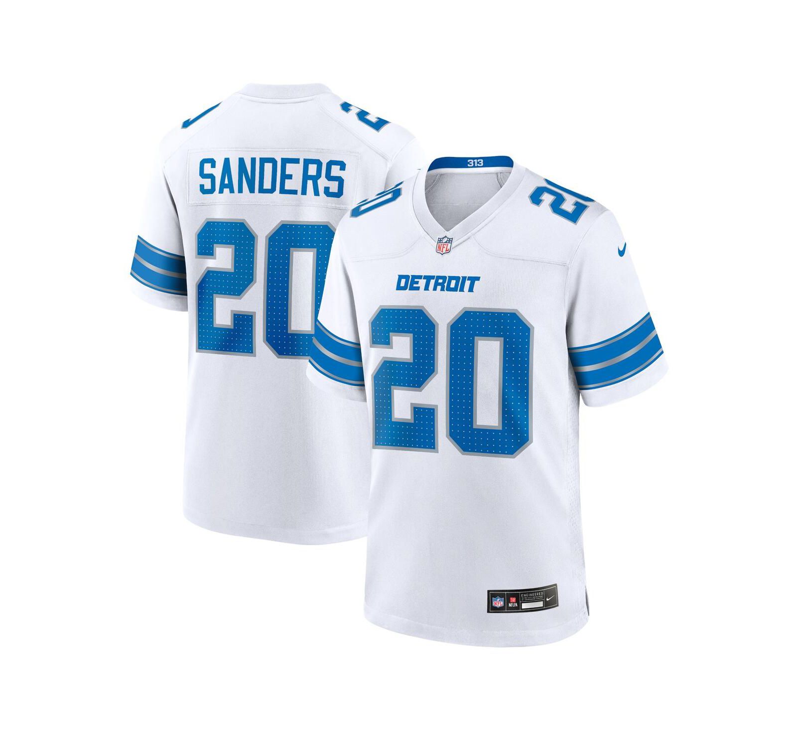 Nike Men's Barry Sanders Detroit Lions Retired Player Game Jersey