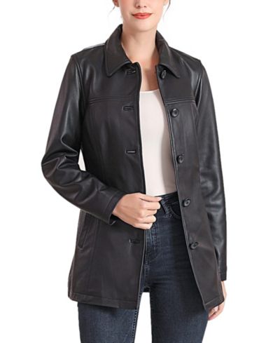 Пальто BGSD Women's Evie Leather Car